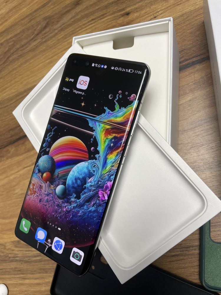 Huawei P40 Pro, Dual SIM, 256GB, 8GB RAM, 5G, Ice White