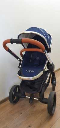 Бебешка количка iCandy Peach 3 Royal Blue