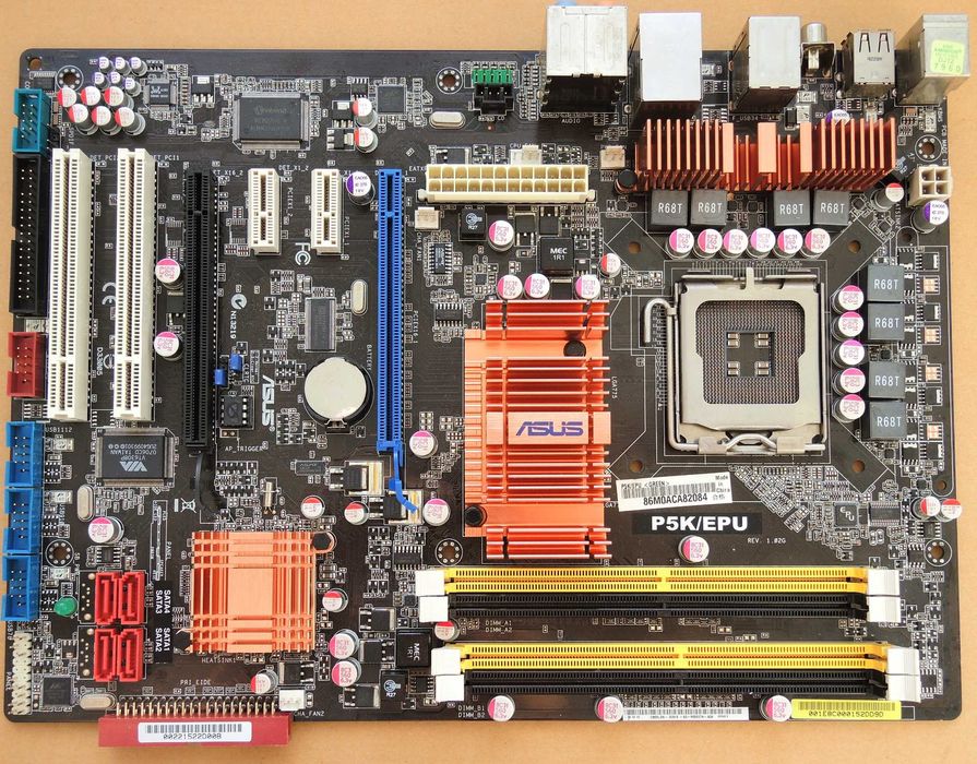 ASUS P5K/EPU Intel P35 Socket 775 Testat
