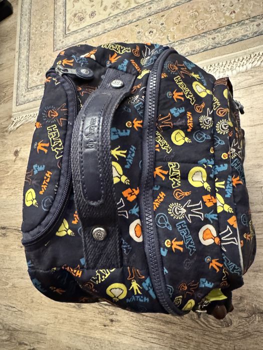 Rucsac Ghiozdan Scoala Kipling Original cu roti usor si incapator