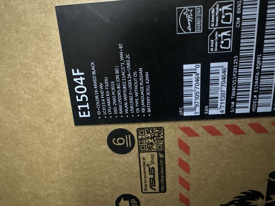 ASUS Vivobook Go | Yangi karobka