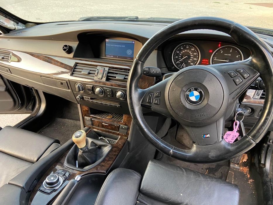Dezmembrez BMW 520d LCI an 2008 M-PACK motor 2.0d 177cp,Navi,Recaro