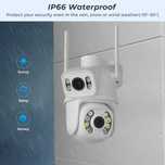 audio IP камера H.265 Wifi 6MP IP camera 4k HD PTZ auto tracking