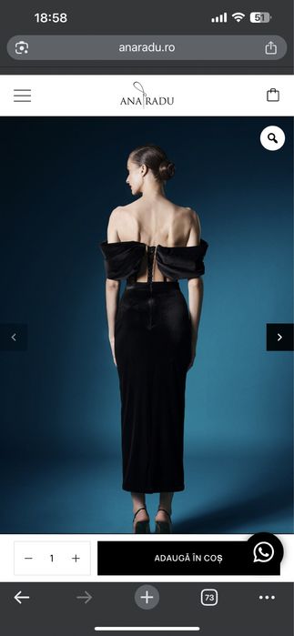 Vand corset Ana Radu