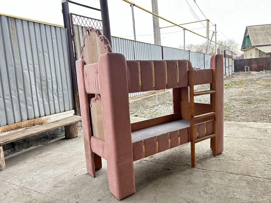 Детский мини кровать двухъярусная