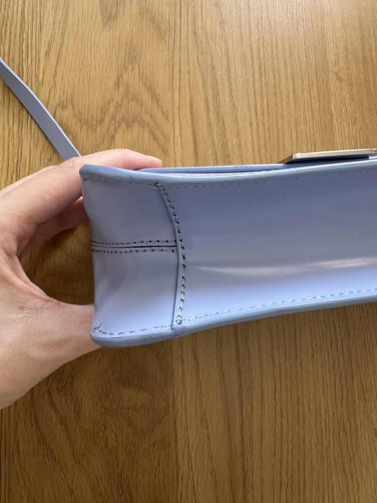 Намаление до 31.07 // Чанта BY FAR Tilda Pochette Bluebell