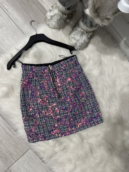 Fusta scurta paiete Asos Xs-S marime 8
