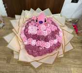 Букет Стич и 101 рози