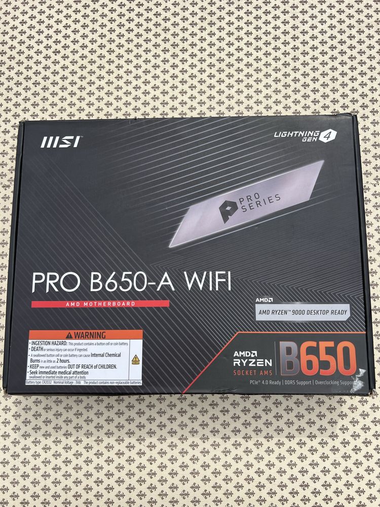 Vand placa de baza MSI PRO B650-A WIFI