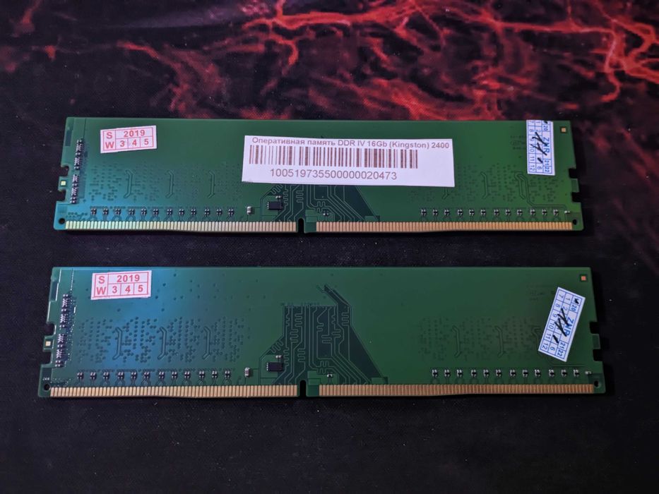 Оперативная память DDR4 Kingston 16 Gb