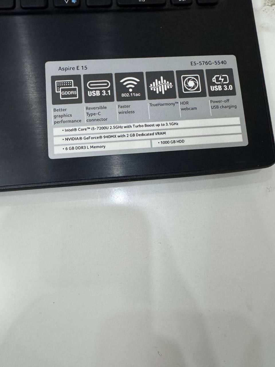Acer Aspire E 15
