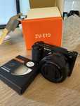 Sony ZV E 10 + Filtru 40.5mm Ca Noua