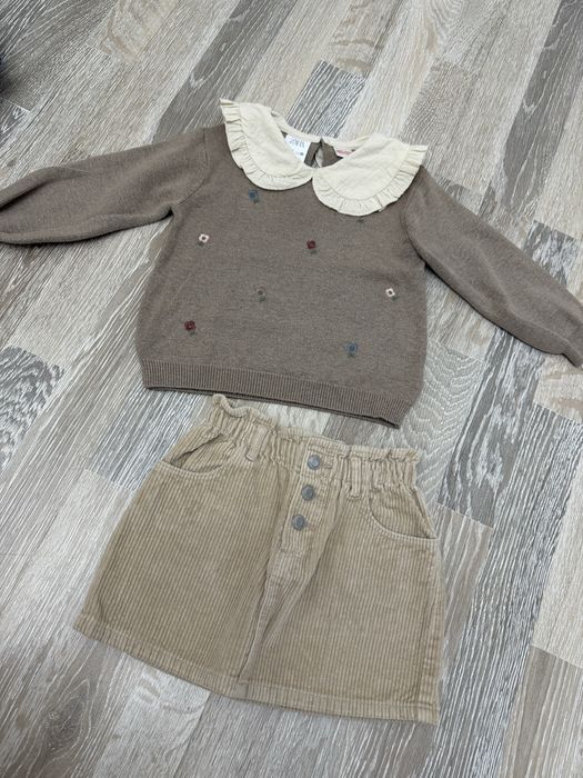 Юбки и кофты для девочки Zara,name it,h&m