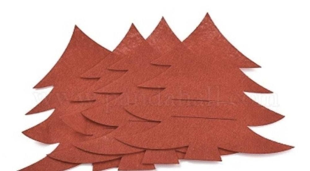 Set 4 suporturi tacamuri pentru masa Craciun in forma de bratuti