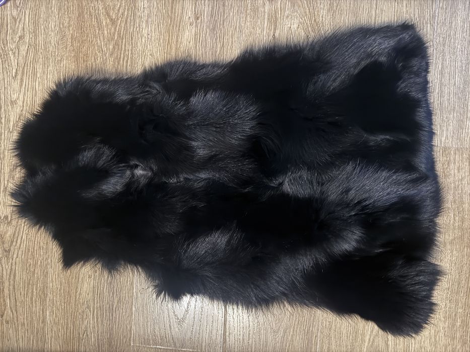 Елек от естествен косъм на лисица