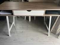 Birou stejar deschis/alb   48/120