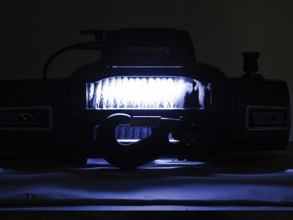 Troliu electric Superwinch SX10SR cu sufa sintetica 10000 lbs Off Road