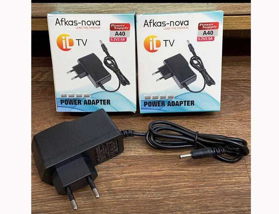 Power adapter Адаптер на приставку id-tv для телевизора блок питания