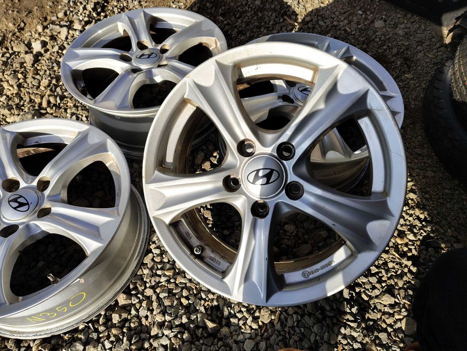 4бр.АЛУМИНИЕВИ ДЖАНТИ 16ки за HYUNDAI 5x114.3 6,5j et45