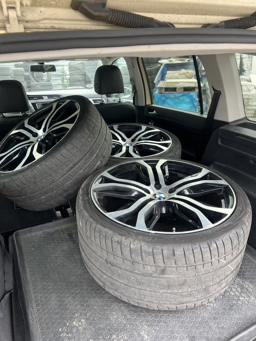Vand jante+ cauciucuri bmw r22