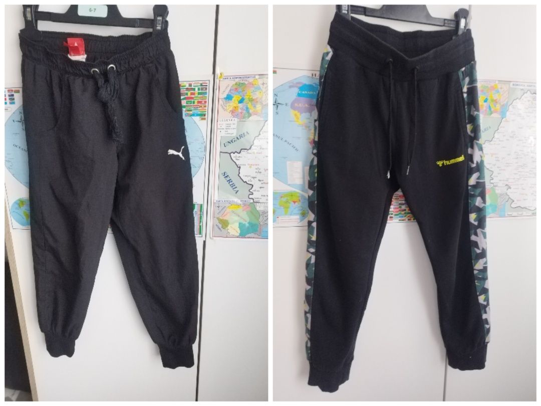 Pantaloni de trening Hummel și Puma 128