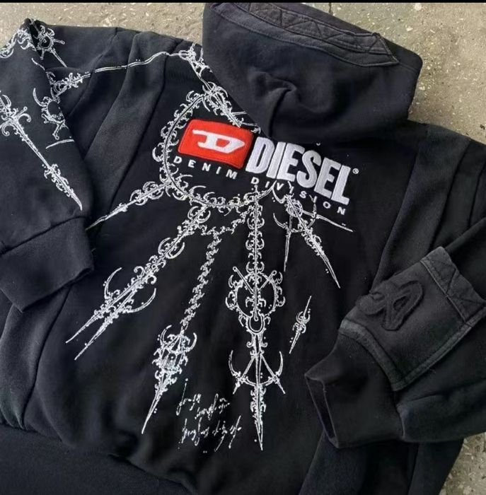 Zip-Худи Diesel подросток