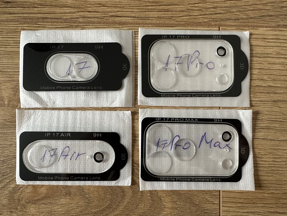 Vand Folie Sticla Camera Iphone 17,17 Pro,17 Pro Max,17 Air