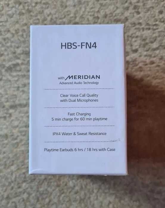 Casti In-Ear LG Earbuds Tone Free, Wireless