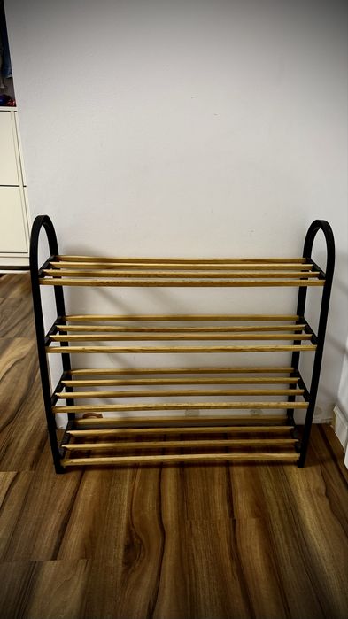 Pantofar lemn suport pentru incaltaminte ikea suport 4 rafturi adidasi