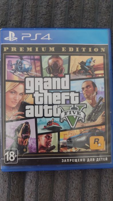 Продам диск на ps4 gta