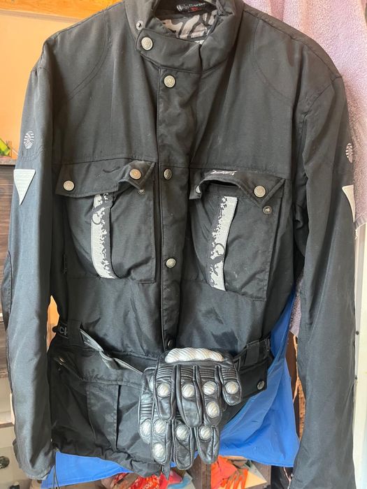 Geaca + manusi moto