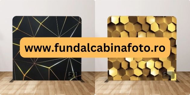 Fundal Cabina Foto Panza Print Fata Versoplus Stativ sau doar Panza