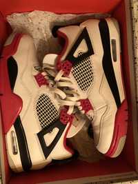 Jordan 4 Fire Red 42