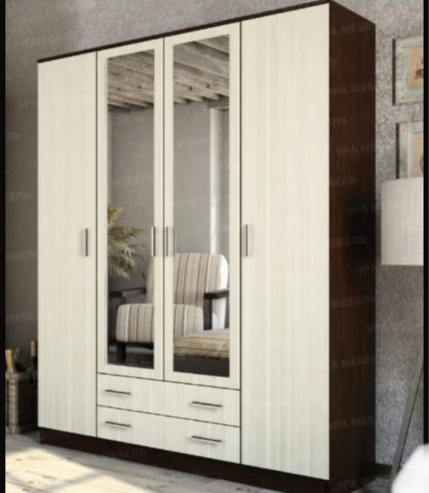 Срочно Шкаф + КРОВАТЬ + Матрас продам