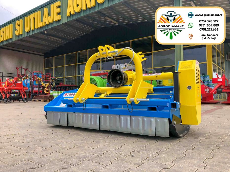 Zanon TFX Tocător pentru resturi vegetale italian 30-80CP 1.5m / 1.7m / 1.9m, tocător profesional, nou, direct de la fabrica