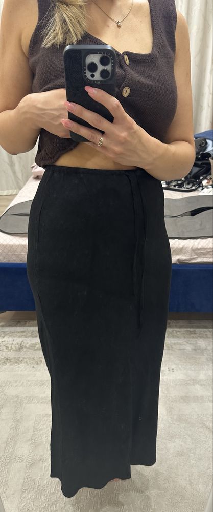 Продам льнаную юбку Stradivarius