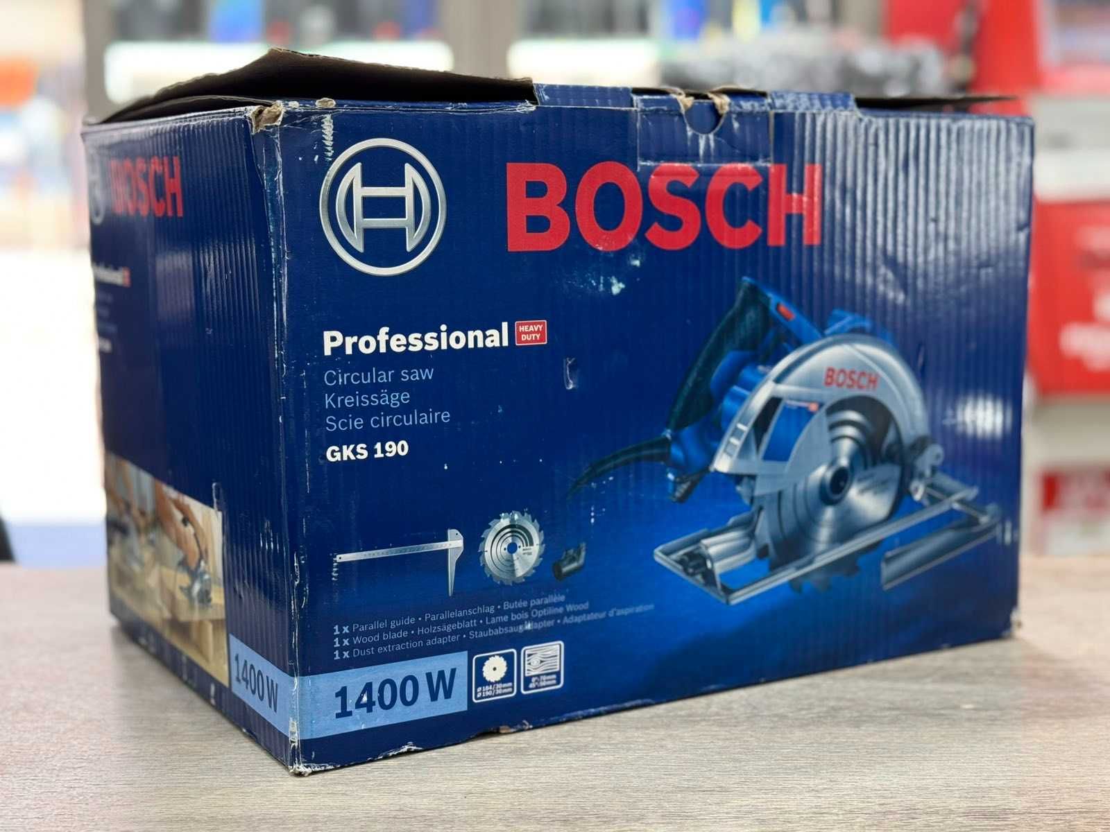 НОВ! BOSCH GKS 190 / Профисионален Циркуляр