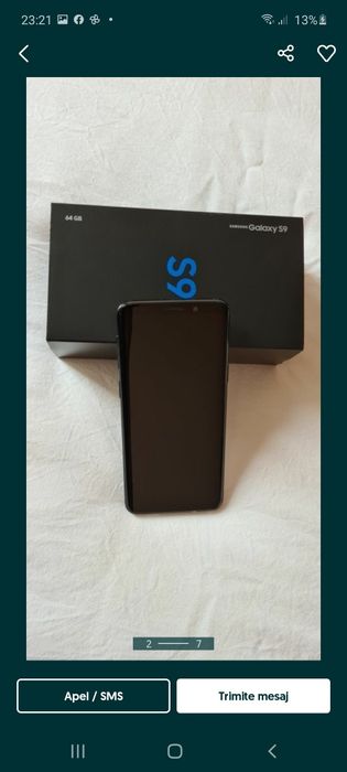 Vând telefon Samsung S9