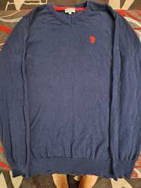 Оригинална  памучна блуза  U.S. Polo