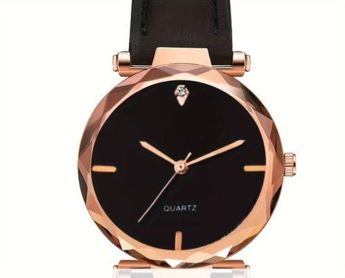 Set ceas Quartz și brățară tip Diamante. Clasic, feminin, elegant.