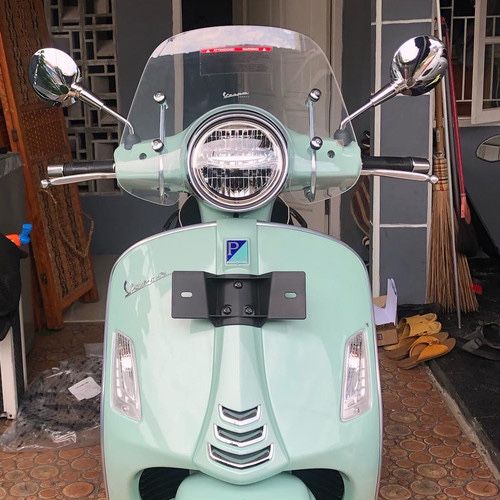 Оригинален визьор за Vespa GTS, прозрачен, малък