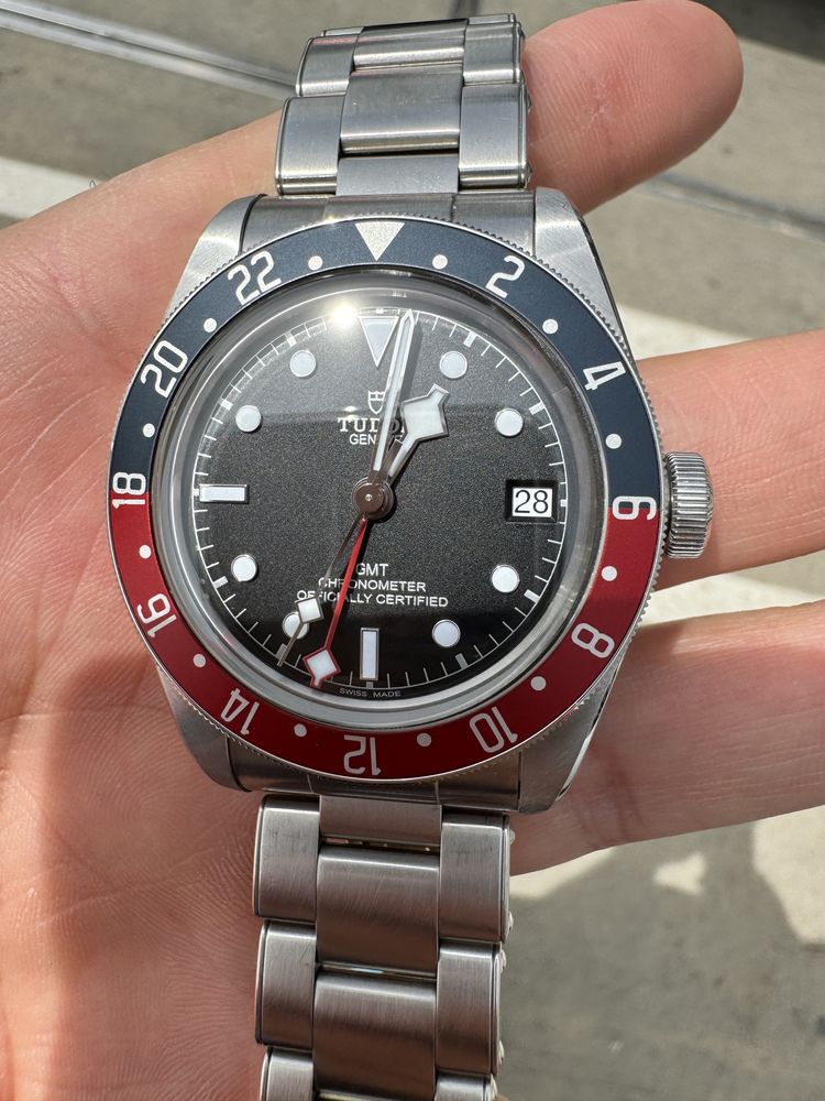 Tudor Gmt Pepsi 41 mm automatic