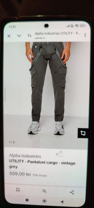 Pantaloni cargo Alpha industries
