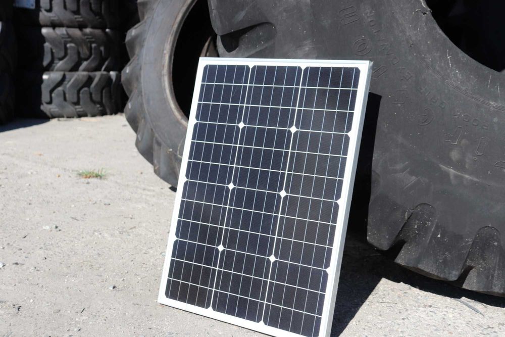 Gard electric Panou Solar 50W Nou cu garantie + Regulator tensiune