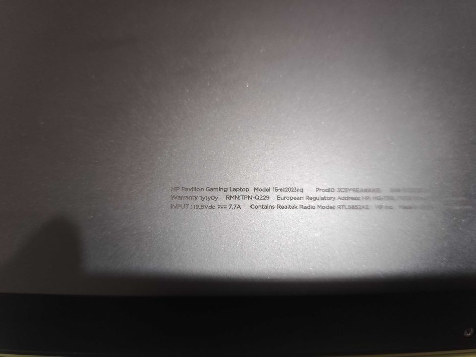 HP Pavilion gaming 15