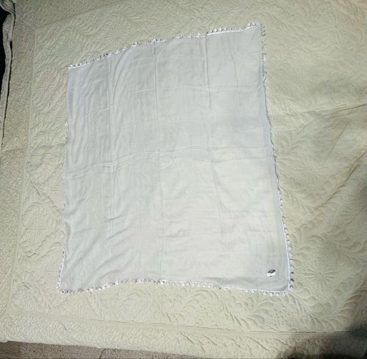 Белый платок 90* 90 см