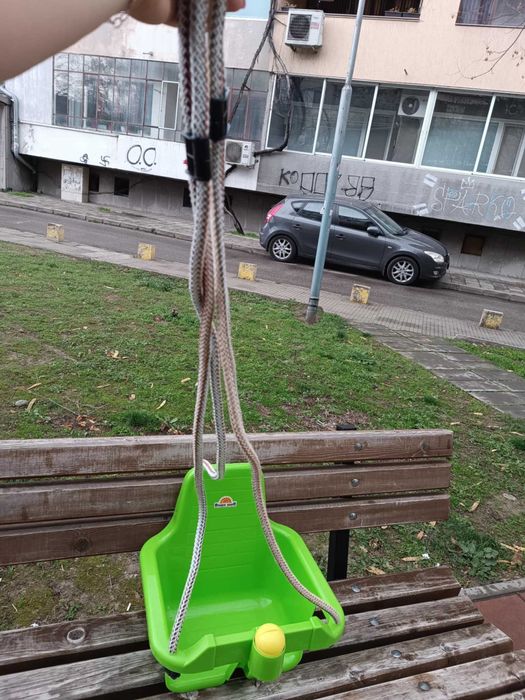 Люлка с въжета за закачане