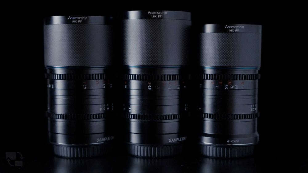 obiectiv anamorfic 35, 50 si 75mm sirui saturn carbon, montura sony FE