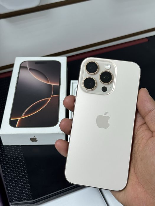  iPhone 16pro 5G 128gb LL/A e-sim desert titanium на офиц.гарантии!