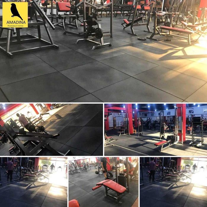 Резиновое покрытие, для спортивных помещений|sportzal uchun qoplamalar